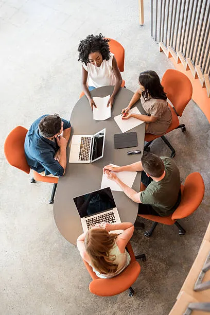 overhead-view-of-five-business-p